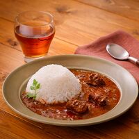 【倉入れ】宮城 「利久」 インドカリー子 牛たんスパイスカレー（ケース入数：24, ロット：1）