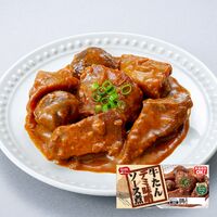 【倉入れ】宮城 「利久」 牛たんデミ味噌ソース煮120g（ケース入数：30, ロット：2）
