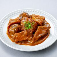 【倉入れ】宮城 「利久」 牛たんデミ味噌ソース煮120g（ケース入数：30, ロット：2）