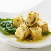 【倉入れ】山形 「後藤屋農園」 チーズのバジルオイル漬（ケース入数：20, ロット：3）