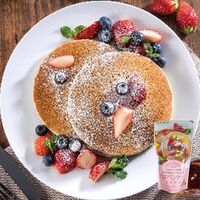 【倉入れ】松屋製粉 とちぎ特産品推奨認定 そばパンケーキミックス(箱入)（ケース入数：50, ロット：1）