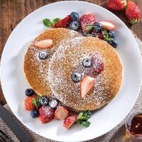 【倉入れ】松屋製粉 とちぎ特産品推奨認定 そばパンケーキミックス(箱入)（ケース入数：50, ロット：1）