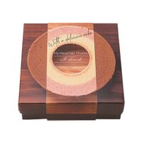 【倉入れ】まろやかな輪～苺ミルク～ バウムクーヘン（ケース入数：24, ロット：2）