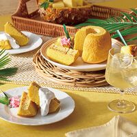 【倉入れ】島の恵み パイナップルバウムクーヘン（ケース入数：16, ロット：2）