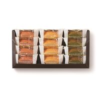 【倉入れ】「なだ万」監修 バウムクーヘン詰合せ12個入（ケース入数：16, ロット：2）