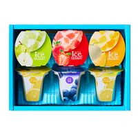 【倉入れ】「ひととえ」 凍らせて食べるアイスデザート～国産フルーツ入り～6号（ケース入数：8 , ロット：5）