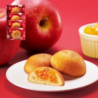 【倉入れ】「ひととえ」 果実たっぷり ふじ林檎ケーキ 4号（ケース入数：12 , ロット：5）