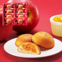 【倉入れ】「ひととえ」 果実たっぷり ふじ林檎ケーキ 8号（ケース入数：8 , ロット：5）