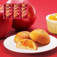 【倉入れ】「ひととえ」 果実たっぷり ふじ林檎ケーキ 12号（ケース入数：6 , ロット：5）