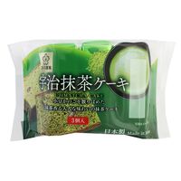 【倉入れ】「さくら製菓」 宇治抹茶ケーキ3個（ケース入数：72 , ロット：1）