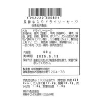【倉入れ】岐阜 飛騨牛入りドライソーセージ（ケース入数：24, ロット：1）