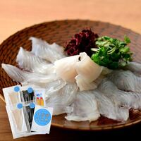 八百姫セット （お刺身・昆布〆）タレ付き / ヒラメ ひらめ 送料無料 国産