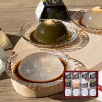 【倉入れ】奈良 「亀久堂」 くず餅詰め合わせ（吉野葛水）10個（ケース入数：6 , ロット：1）