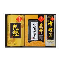 【倉入れ】和匠選 味わいギフト（汁昆布50g、かつお節12g、有明のり）（ケース入数：10 , ロット：3）