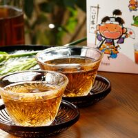 【倉入れ】岡山 桃太郎麦茶（化粧箱入り） 10g×7（ケース入数：100 , ロット：3）