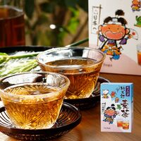 【倉入れ】岡山 桃太郎麦茶（化粧箱入り） 10g×7（ケース入数：50 , ロット：3）