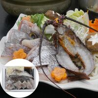 徳島 「吟月」 天然伊勢海老と鯛の祝い鍋