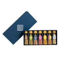 「珍味処の京ふりかけ」ボトルギフト7選（ごまかつお、ごま柚子胡椒、ごま梅、ごまわさび、ごまゆず、ごま三彩、ごまガーリック） / ふりかけ ごま セット 送料無料