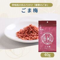 【組み合わせ自由】珍味処の京ふりかけ「衝撃のごま」ごま梅 40g×12個×8 / ふりかけ ごま 送料無料