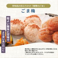 【組み合わせ自由】珍味処の京ふりかけ「衝撃のごま」ごま梅 40g×12個×8 / ふりかけ ごま 送料無料