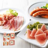 北海道 「札幌バルナバハム」 札幌開拓使ハムセット（玉葱ウィンナー、ポークグルメフランク、ロースハムスライス、ベーコンスライス、ロースシンケン） / ハム ギフト 送料無料