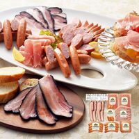北海道 「札幌バルナバハム」 札幌開拓使ハムセット（ベーコンステーキカット、ポークローフ、チーズウインナー、玉葱ウインナー、ポークグルメフランク、ロースシンケン、ロースハムスライス） / ハム ギフト 送料無料