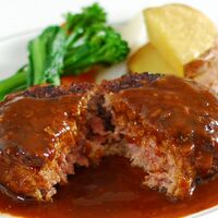 岐阜 「キッチン飛騨」 飛騨牛＆飛騨豚使用ハンバーグ詰合せ 各6個