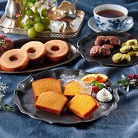神奈川 「YOKOHAMA NO KAZE」 プレミアム焼菓子ギフト（バウムクーヘン3個、カットケーキ(レモン・オレンジ)各2個、チョコクッキー1袋、抹茶クッキー1袋）
