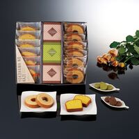 神奈川 「YOKOHAMA NO KAZE」 プレミアム焼菓子ギフト（バウムクーヘン6個、カットケーキ(レモン・オレンジ)各3個、チョコクッキー 2袋、抹茶クッキー 1袋）