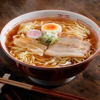 福島 「河京」 喜多方ラーメンとチャーシュー炊き込みご飯セット