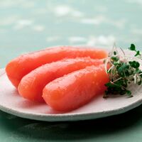 福岡 「鳴海屋」 無着色辛子明太子500g