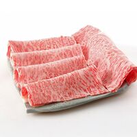 大阪 「萬野屋」 萬野屋和牛焼すきしゃぶ用サーロイン(計380g)