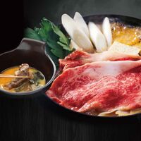 大阪 「萬野屋」 萬野和牛すきしゃぶ用赤身600g