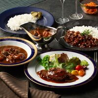 神奈川 「横浜ロイヤルパークホテル」監修 4種のグルメセット（ビーフカレー200g×3、ハヤシビーフ180g×3、ビーフシチュー170g×3、デミグラスソースハンバーグ180g×3）