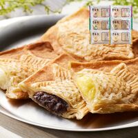 北海道 十勝クロワッサン鯛焼き3種セット（十勝つぶあん90g×2、十勝ミルク90ｇ×2、十勝カスタード90ｇ×2）