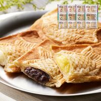 北海道 十勝クロワッサン鯛焼き3種セット（十勝つぶあん90g×4、十勝ミルク90ｇ×4、十勝カスタード90ｇ×4）