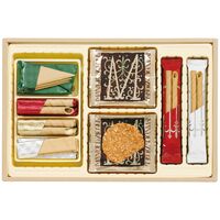 本髙砂屋 菓子詰合せ EMR20 4183-040 （三角2包、短冊3包、丸型各2包、マンデルチーゲル6枚、モンロワ各3包） / 焼き菓子 詰め合わせ セット 送料無料