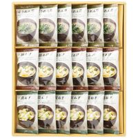 美味心 フリーズドライ味噌汁ギフト TK-BO 4219-035 (油あげ、ほうれん草、長ねぎ各6個) / 味噌汁 インスタント 詰め合わせ セット 送料無料