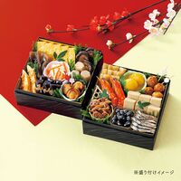 【12月30日お届け】和風おせちセット紅梅 16品【16品、2～3人前】（キャンセル・変更不可・着日指定不可） / おせち 常温 送料無料