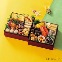 【12月30日お届け】和風おせちセット朱竹 18品【18品、2～3人前】（キャンセル・変更不可・着日指定不可） / おせち 常温 送料無料