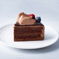 【クリスマス】「銀座千疋屋」 銀座ショコラブラウニー 《お届け期間：12月20日～12月24日》（時間指定は伝票への反映は可能ですが、保証は致しかねます。キャンセル・変更は原則不可。） / クリスマス ケーキ 冷凍 送料無料