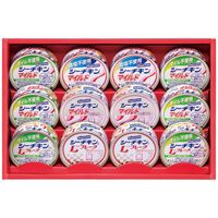 はごろもフーズ シーチキンギフト SET-30B 4240-028 (オイル不使用Lフレーク、Lフレーク、食塩不使用マイルド、マイルド各2缶、オイル不使用マイルド4缶) / シーチキン 詰め合わせ セット 送料無料