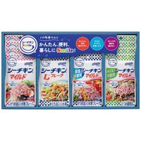 はごろもフーズ シーチキンSmileギフト SML-30A 4240-080 (マイルド、Lフレーク、食塩不使用マイルド、オイル不使用マイルド各4個) / シーチキン 詰め合わせ セット 送料無料
