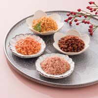 ニッスイ 瓶詰ギフト BA-30E 4242-072 (焼鮭ほぐし、鶏そぼろ各2瓶、たらこほぐし、鮭めんたい各1瓶) / 詰め合わせ セット 送料無料