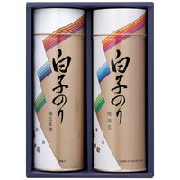 白子のり のり・お茶漬け詰合せ SA-200 4244-014 (のり茶漬け(10袋)、焼のり各1缶) / お茶漬け のり 海苔 詰め合わせ セット 送料無料