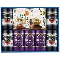 やま磯 海苔・茶漬・ふりかけ詰合せ 味ぐるめ-36G 4247-084　(味付のり4個、しそ風味のり3個、のり茶漬、のりふりかけ各1箱) / のり 海苔 詰め合わせ セット 送料無料