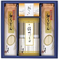 信州そば・細うどん詰合せ FUL-20R 4250-067　(細うどん、信州そば4束) / そば 蕎麦 うどん 詰め合わせ セット 送料無料
