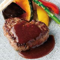 国産牛あいびきハートハンバーグ100g× 4個 / ハンバーグ ギフト 送料無料