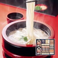 【上代厳守】めん詰合せ AHY-44 / 乾麺 うどん きしめん セット 送料無料