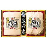 【お歳暮】「丸大食品」 王覇ハムギフト（ホワイトロースハム、ホワイトボンレスハム）《お届け期間：11月18日～12月25日》 / ハム 冷蔵 ギフト 送料無料